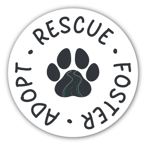 Rescue Adopt Foster sticker