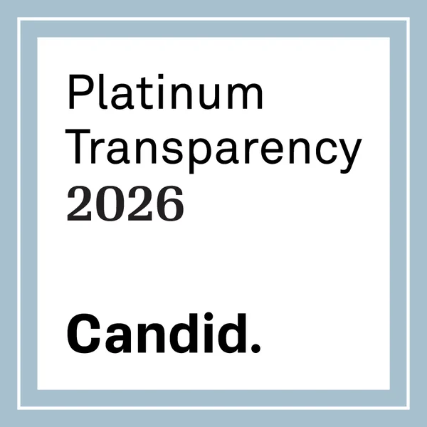 Candid 2026 Platinum Seal of Transparency